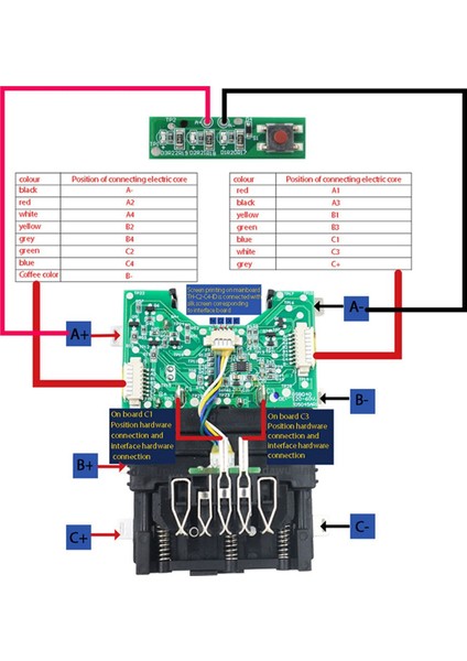 DCB609 Devre Kart+Dewalt 20V 60V Flexvolt Için Kılıf Kiti DCB612 15X18650 Lı-Ion Pil Şarj Koruma Kurulu Kiti (Yurt Dışından) modelleri