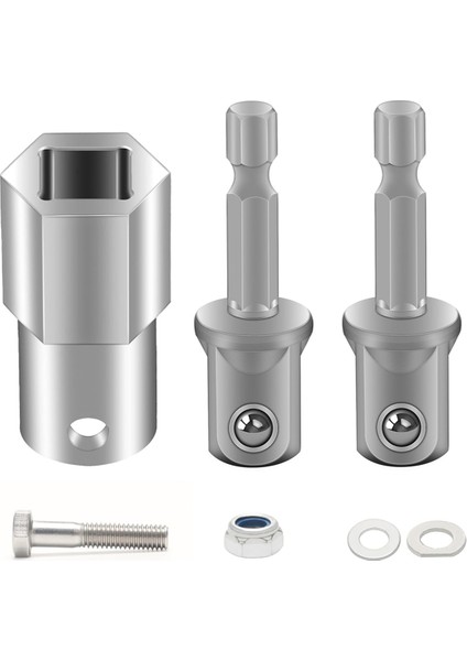 Römork Jack Electric Matkap Adaptörü, Paslanmaz Çelik Kablosuz Matkap Adaptörü Üst Rüzgar Römork Jack Krank Saplama (Yurt Dışından)