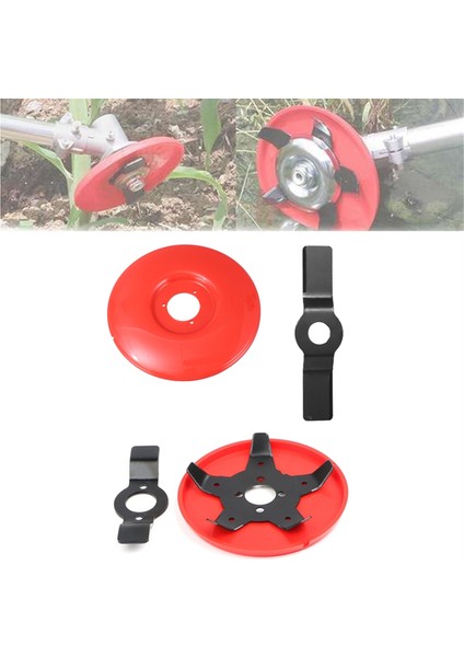 Evrensel Fırça Kesici Blade Düzeltme Başlığı Metal Bıçaklar Düzenleyicisi Bahçe Çim Çeltik Tarlası Kuru Kara Çim Biçme Makinesi Makinesi (Yurt Dışından) modelleri