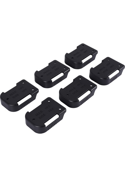 Makita 18V Pil Için 6 Paket Pil Montajı, Ayrıca Bosch 18V Pil Montajları/kemer Klipsi, Duvar Pil Tutucusu Için (Yurt Dışından) modelleri