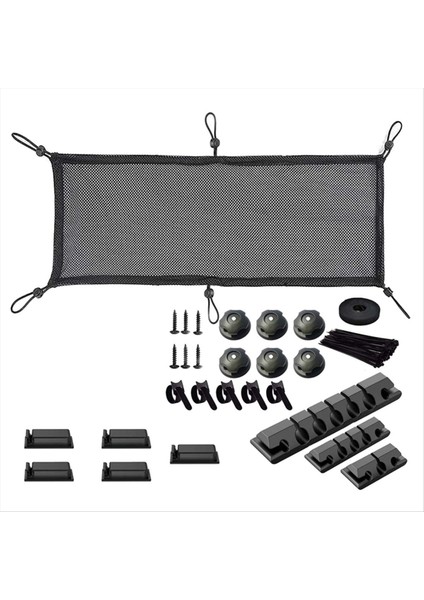 Kablo Yönetim Net - Masa Kablosu Yönetimi Altında - Masa Kablo Yönetimi Tepsisi Altında Esnek (Yurt Dışından) indirimleri