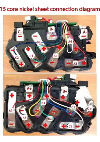 DCB609 15X18650 Pil Plastik Kılıf Pcb Şarj Koruma Devre Koruma Devre Koruma Flexvolt 20V 60V DCB606 DCB612 (Yurt Dışından) fırsatları