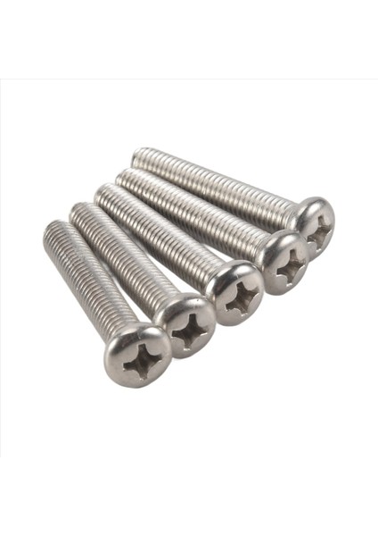 M8 x 45MM 304 Paslanmaz Çelik Phillips Makine Vidalı Cıvatası 5 Pcs (Yurt Dışından) fiyatları