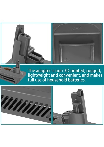 Makita 18V Lityum Pil Için MT18V11 Adaptörü Dyson V11 Vakum Süpürge, Makita 18V Pil Için V11 Değiştirme (Yurt Dışından) fırsatları