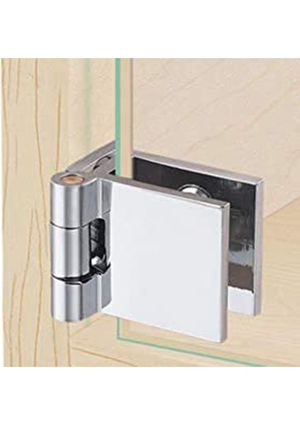 8 Cam Kapı Menteşesi, 5mm-8mm Ayarlanabilir Dikdörtgen Kelepçe, Dolap Dolap Cam Kapı Menteşeleri Için Tek Klips Seti (Yurt Dışından) fırsatları