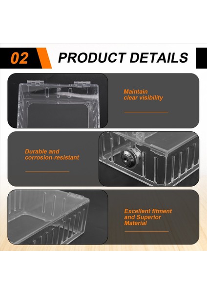 Kilitli Anahtar Evrensel Termostat Kapağı ile Termostat Kilit Kutusu, Duvar Için Temiz Termostat Koruması (Yurt Dışından) indirimleri