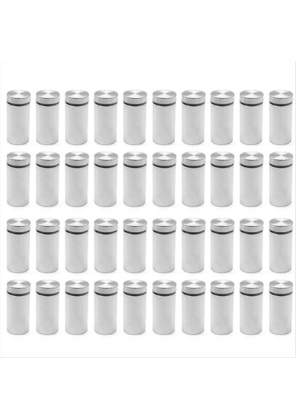 Reklam Tırnakları Sabit Dekoratif Tırnaklar Fotoğraf Çerçevesi Vida Desteği Reklam Tırnakları 12X22 (Fırçalanmış) (Yurt Dışından)