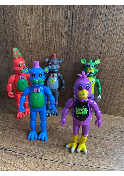 Oyuncak 5li Freddy Figür Five Nights At Freddy Karakterleri Oyuncak Freddy fiyatları