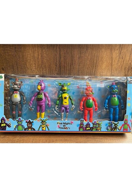 Oyuncak 5li Freddy Figür Five Nights At Freddy Karakterleri Oyuncak Freddy fırsatları