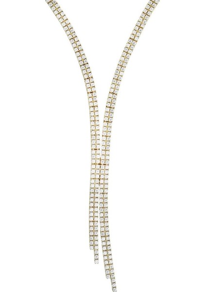 14 Ayar Altın Suyolu Gerdanlık - 0196373 modelleri