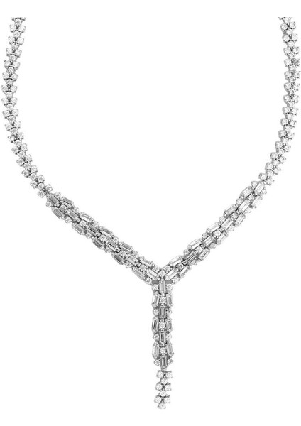 14 Ayar Altın Tasarım Gerdanlık - F003172 fiyatları