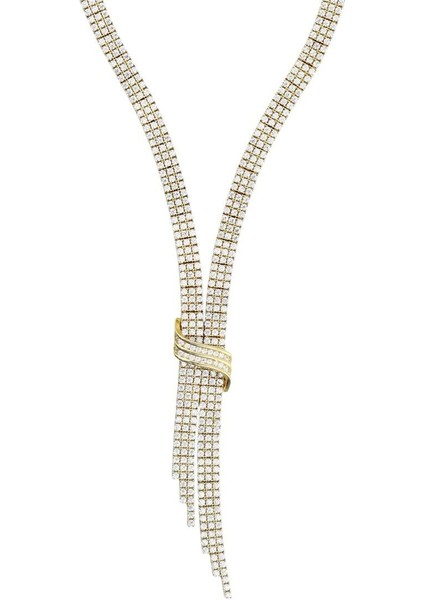 14 Ayar Altın Suyolu Gerdanlık - 0196370 modelleri