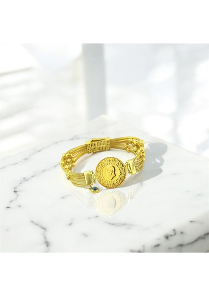 14 Ayar Altın Çeyrekli Bileklik - K206388 fiyatları