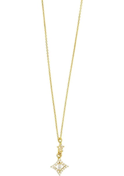 14 Ayar Altın Baget Kolye - 0194271 modelleri