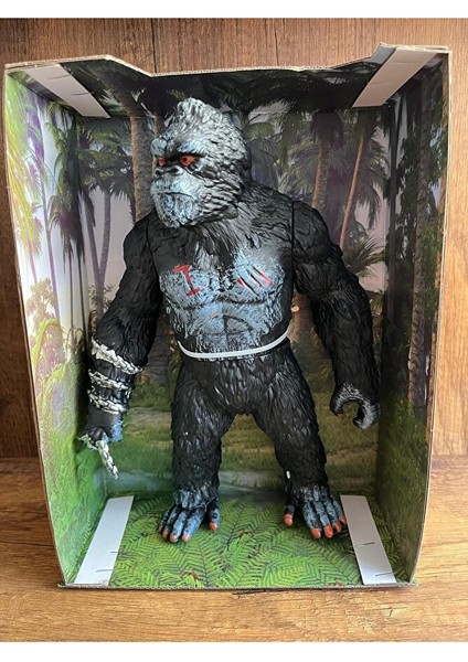 King Kong Figür Oyuncak Goril Godzilla Figür Oyuncak 27 cm Oyuncak Goril Kol Gövde Hareketli fiyatları