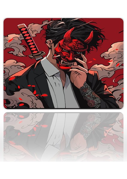 Demon’s Veil Gaming Oyuncu Xl Mouse Pad Kaydırmaz Mousepad 40X30 3mm Premium Model Büyük Boy