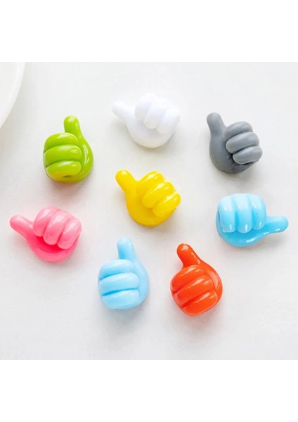 10 Adet Renkli Işareti Kablo Sabitleyici Klipsler Kablo Düzenleyici Tutucu Yapışkanlı Askı indirimleri