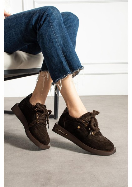 Kadın Bot & Bootie Süet Kahverengi Kısa Topuklu Casual/günlük Soğuk Havaya Dayanıklı fiyatları