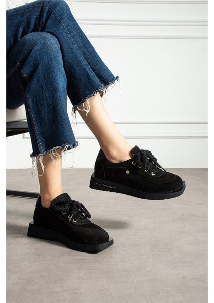 Kadın Bot & Bootie Süet Siyah Kısa Topuklu Casual/günlük Soğuk Havaya Dayanıklı fiyatları