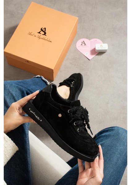 Kadın Bot & Bootie Süet Siyah Kısa Topuklu Casual/günlük Soğuk Havaya Dayanıklı fırsatları