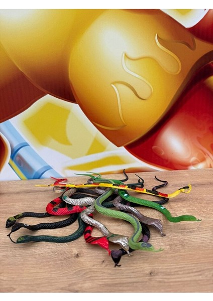 Esnek Yılan 10 Adet Mega Yılan Set Şaka Oyuncağı Oyuncak Yılan Hayvan Figürleri indirimleri