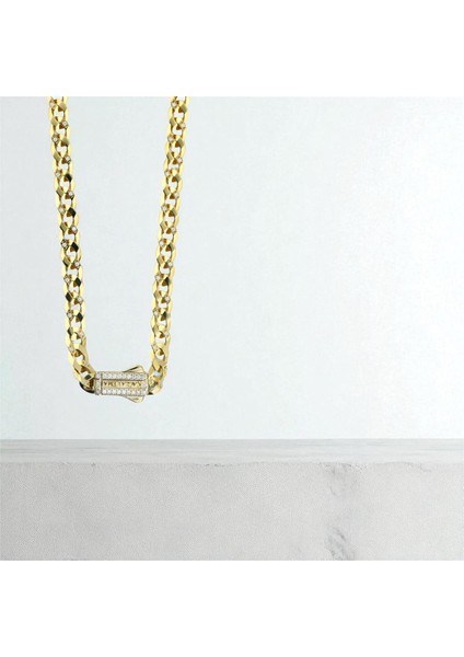 14 Ayar Altın Tasarım Kolye - 0196391 fırsatları