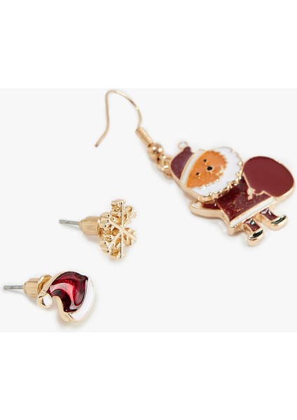 Yılbaşı Temalı 3'lü Küpe Seti fiyatları