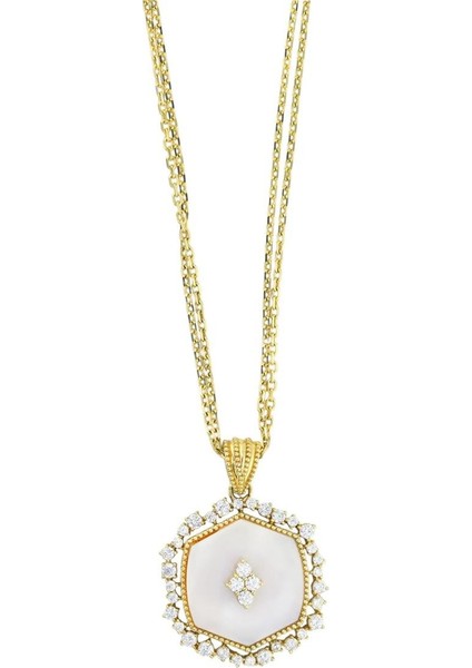 14 Ayar Altın Tasarım Kolye - 0195575 modelleri