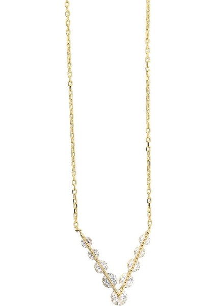 14 Ayar Altın Tasarım Kolye - 0181221 fiyatları