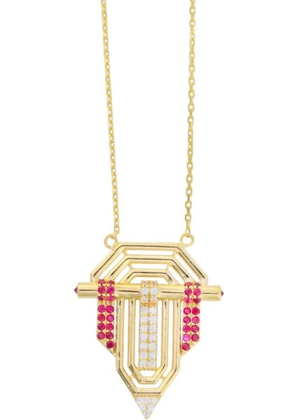 14 Ayar Altın Tasarım Kolye - 0186562 modelleri