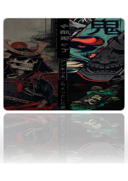 Oni No Noroi Gaming Oyuncu Xl Mouse Pad Kaydırmaz Mousepad 40X30 3mm Premium Model Büyük Boy