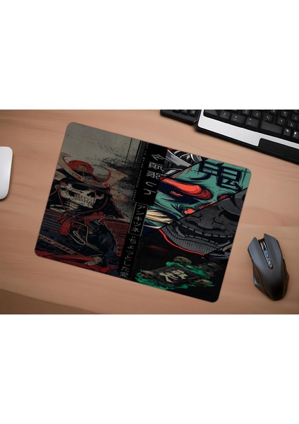 Oni No Noroi Gaming Oyuncu Xl Mouse Pad Kaydırmaz Mousepad 40X30 3mm Premium Model Büyük Boy indirimleri