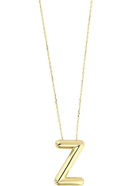 14 Ayar Altın Harfli Kolye - 0192185 modelleri