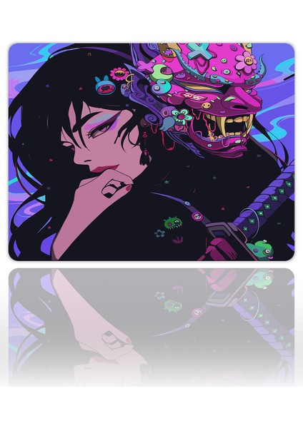 Candy Demon Gaming Oyuncu Xl Mouse Pad Kaydırmaz Mousepad 40X30 3mm Premium Model Büyük Boy