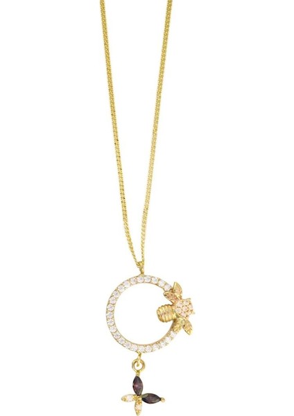 14 Ayar Altın Hayvan Figürlü Kolye - 0189400 modelleri