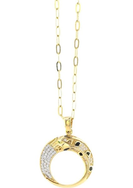 14 Ayar Altın Hayvan Figürlü Kolye - 0180654 fırsatları