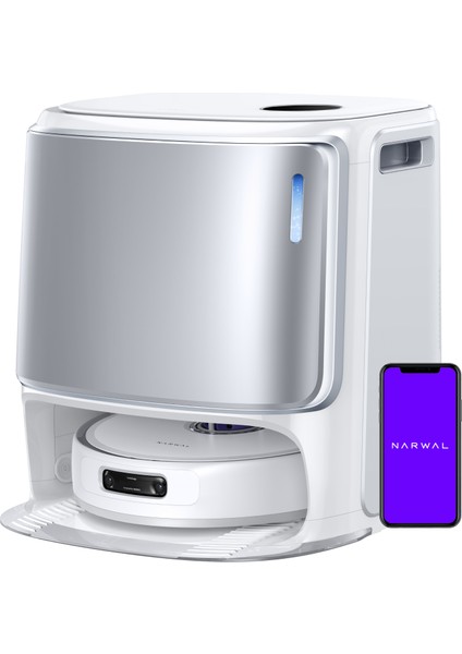 Freo Z10 Ultra Akıllı Robot Süpürge Gümüş,18.000PA Emiş Gücü