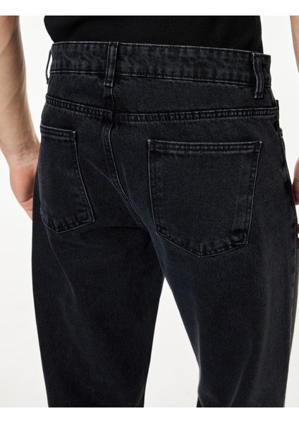 Pamuklu Cepli Bol Kalıp Baggy Jean Pantolon modelleri