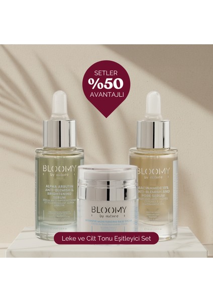 LEKE VE CİLT TONU EŞİTLEYİCİ SERİ