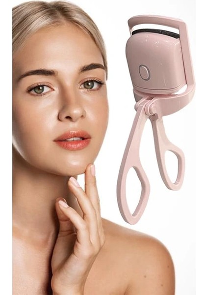 Kirpik Kıvırıcı Isıtıcılı Kirpik Kıvırıcı Sabitler Kıvırır Şekillendirir - Şarjlı indirimleri