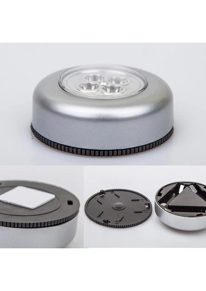 Gardrop - Çekmece - Dolap Köşe Aydınlatıcı Kablosuz Pilli LED Spot Mutfak Lamba Stick indirimleri