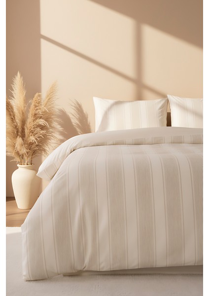 Nenas Vizon Çift Kişilik Nevresim Takımı 4 Parça %100 Pamuklu