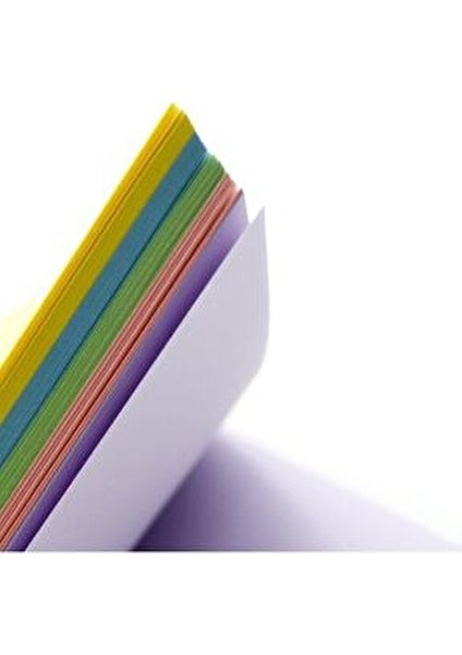 Renkli Fotokopi Kağıdı 80gr A4 100lü Pastel Renkli Yüksek Kalite Ofis ve Ev Kullanımı İçin modelleri