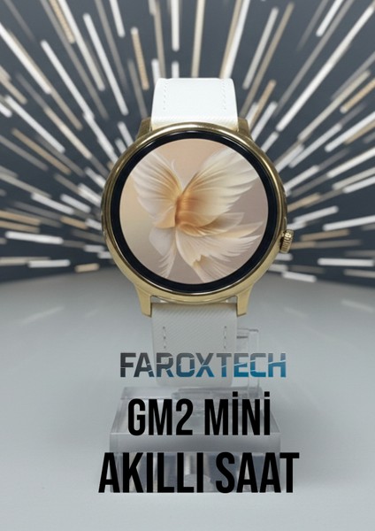 Gm2 Mini Kadın Akıllı Saat – Nabız Ölçer - Adım Sayar - Suya Dayanıklı Spor Saat