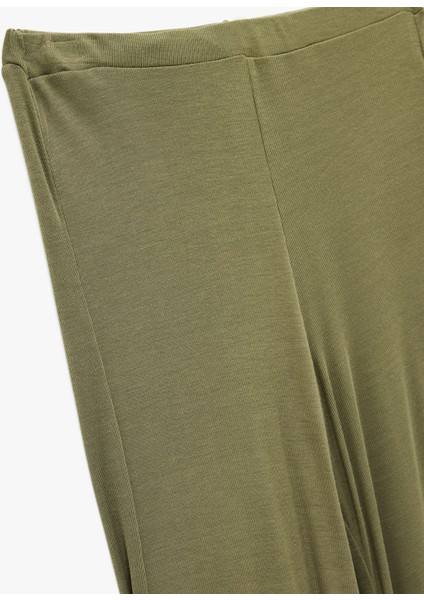 Rahat Kalıp Uzun Geniş Paça Pijama Altı modelleri