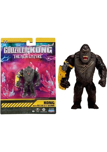 8 cm Godzilla x Kong With Beast Glove Aksiyon Figürü King Kong