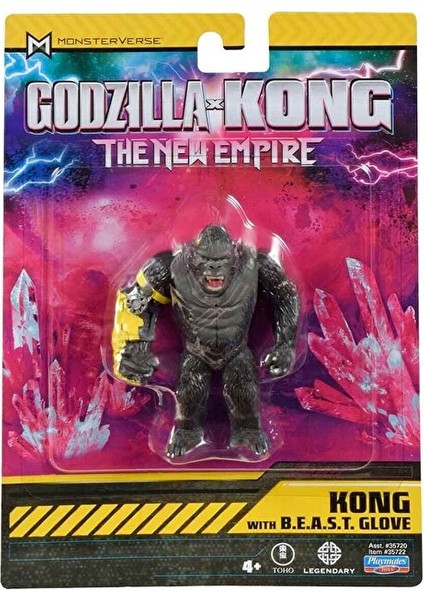 8 cm Godzilla x Kong With Beast Glove Aksiyon Figürü King Kong modelleri