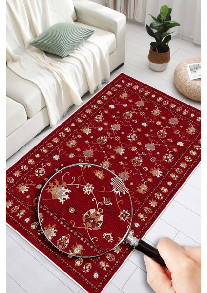 Dijital Baskılı Renkli Kilim Desenli Kaymaz Taban Yıkanabilir Halı modelleri