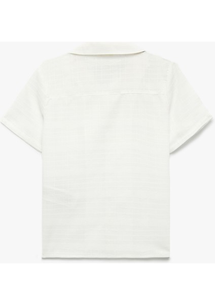 Cep Detaylı Pamuklu Kısa Kollu Gömlek fiyatları