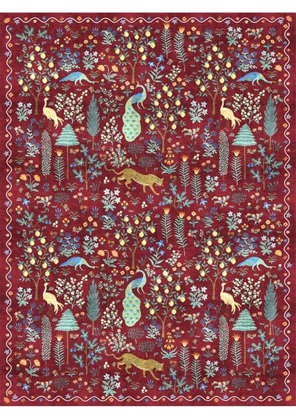 Dijital Baskılı Modern Desenli Renkli Kaymaz Taban Yıkanabilir Halı fiyatları